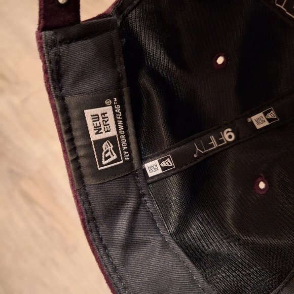 Toronto Raptors basketball lids exclusive limited edition mauve suede hat cap - Picture 6 of 6